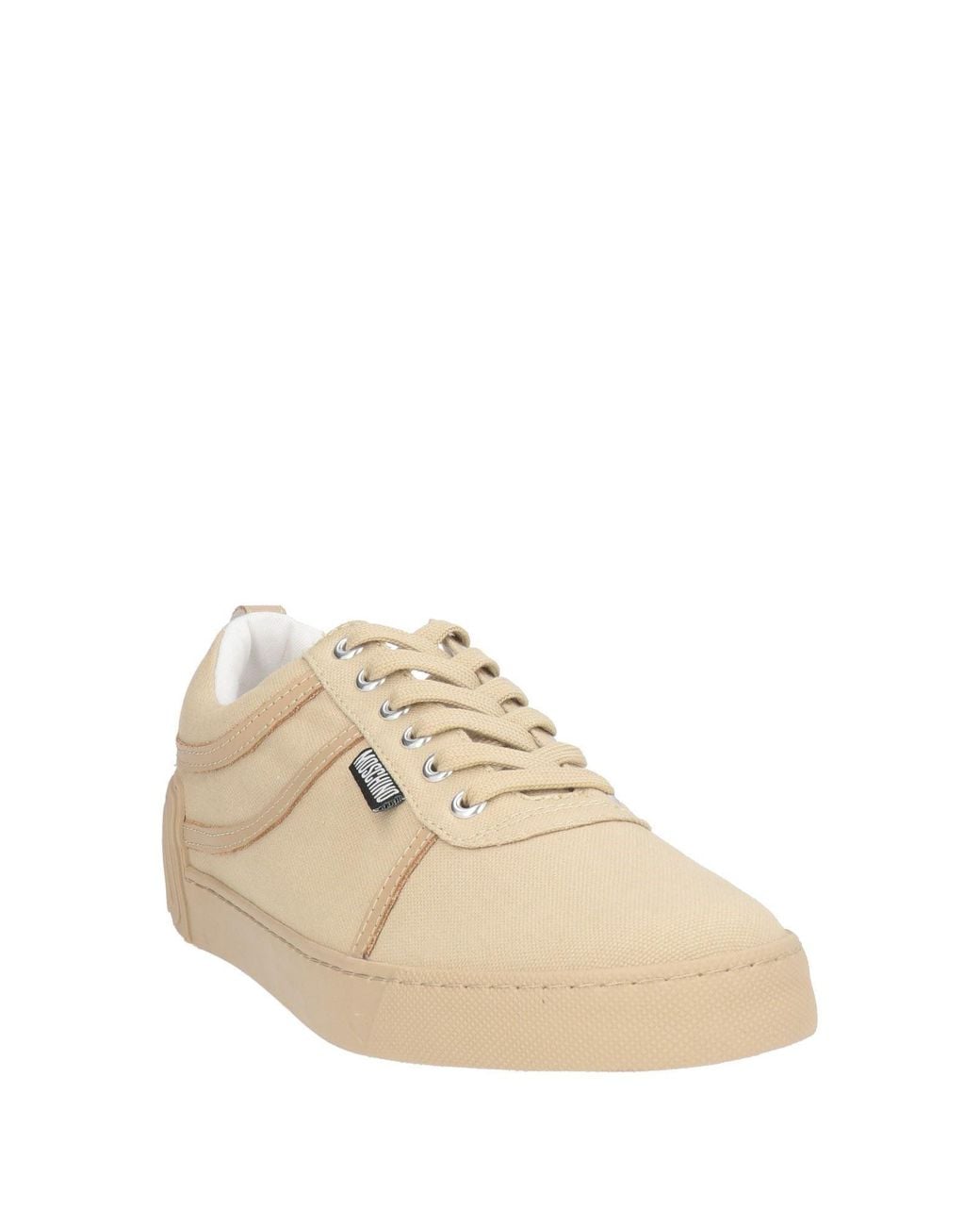 Moschino Natural Sneakers Textile Fibers for men