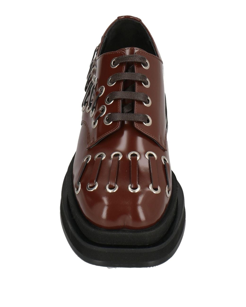 Simone Rocha Brown Lace-Up Shoes