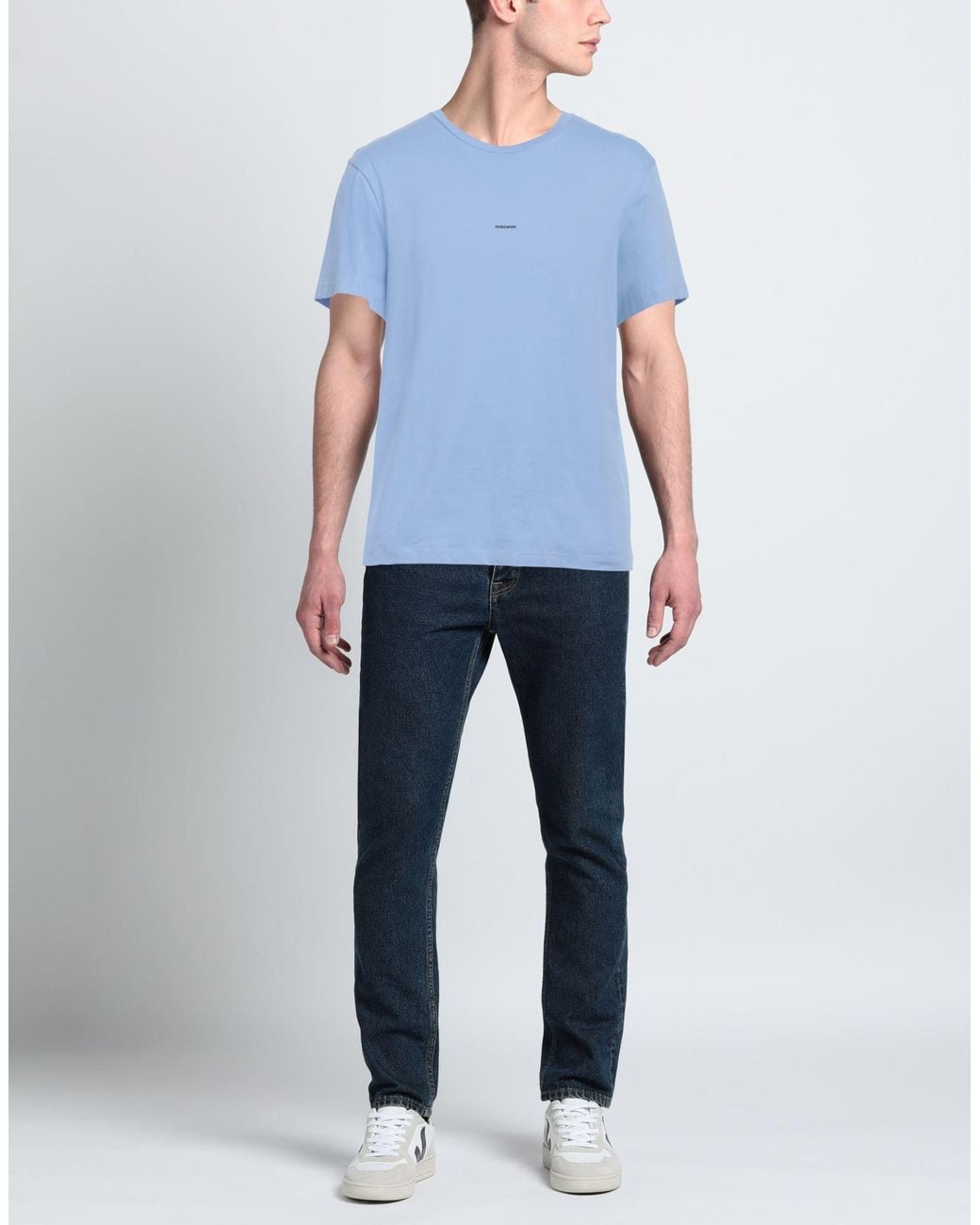 Patrizia Pepe Blue T-shirt for men