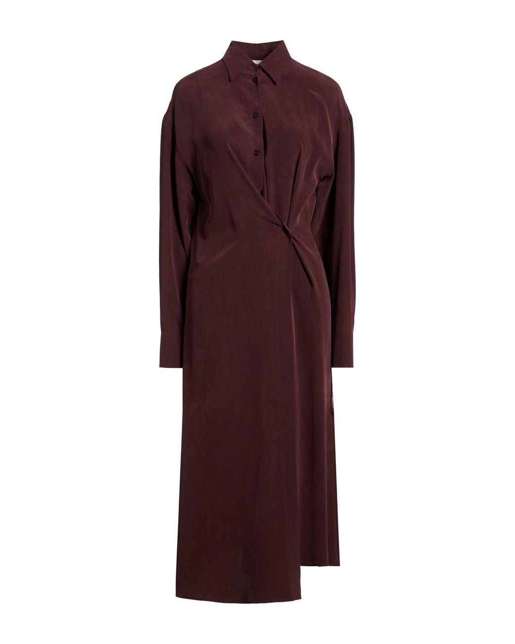 Alysi Purple Midi Dress