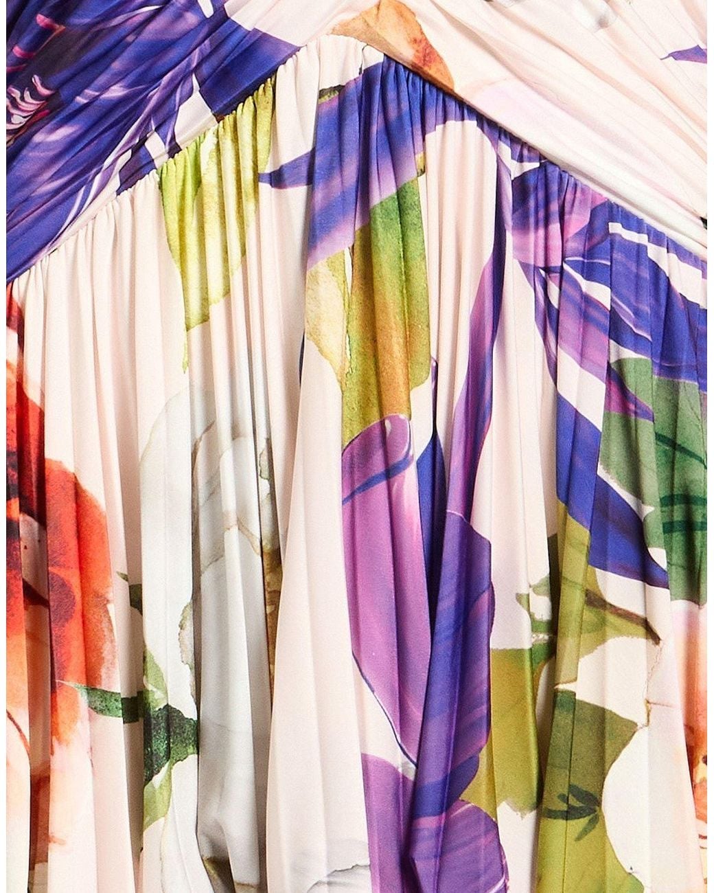 Babylon White Mini Dress Polyester, Elastane