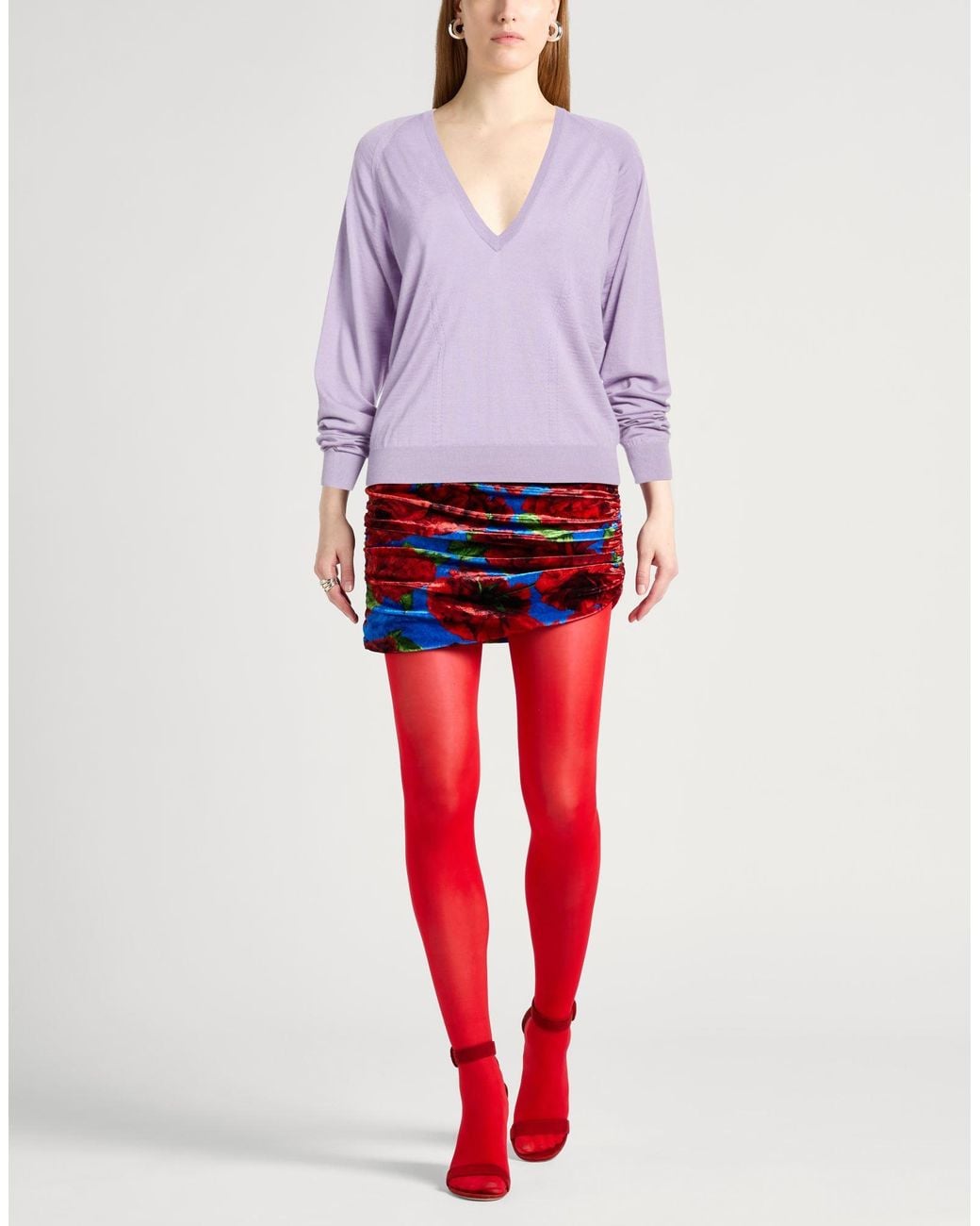 Lanvin Purple Sweaters