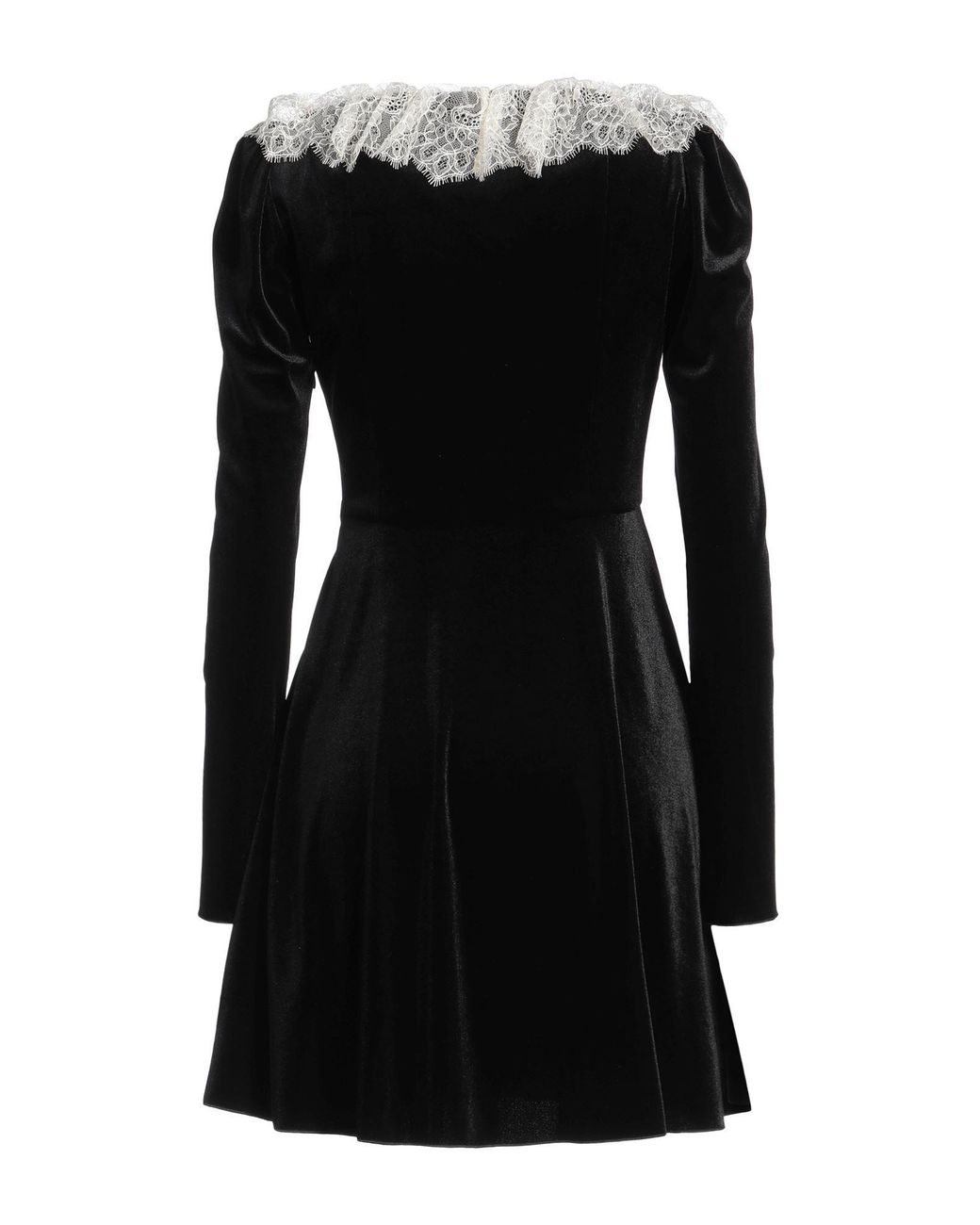 Philosophy Di Lorenzo Serafini Black Mini Dress Polyester, Elastane