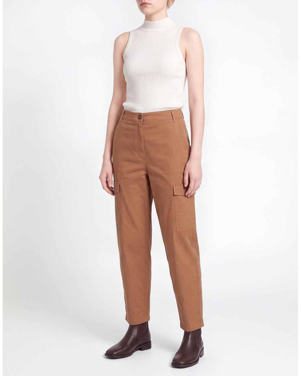 iBlues Natural Pants Cotton, Elastane