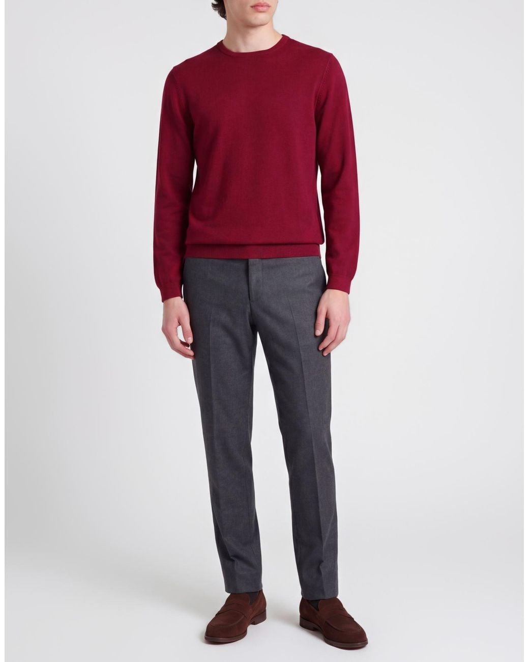 Gran Sasso Red Jumper for men