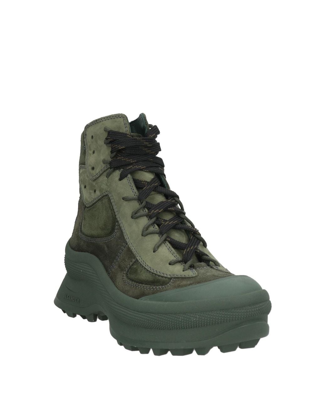 Jil Sander Green Sneakers