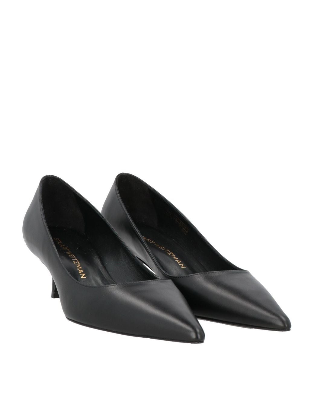 Stuart Weitzman Black Pumps Leather