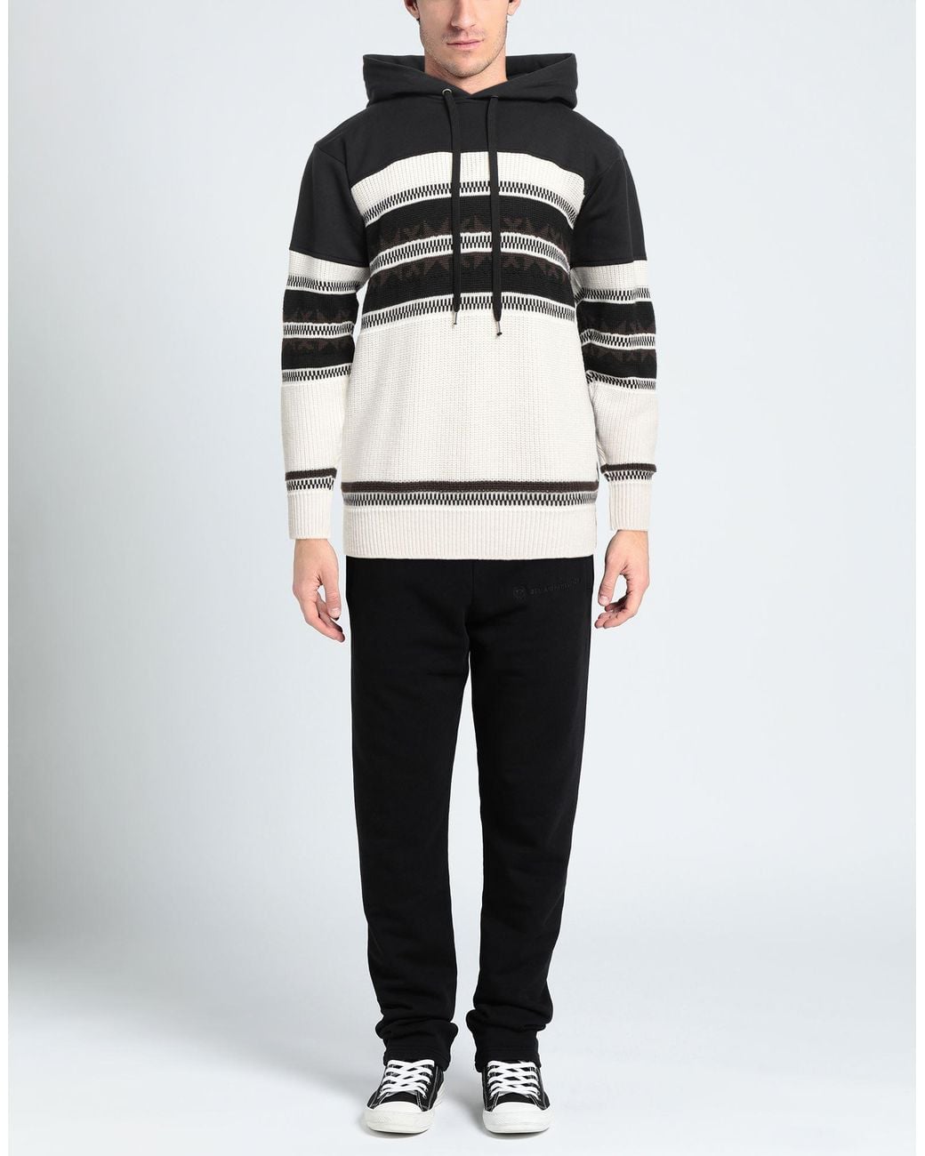 Paolo Pecora Black Sweatshirt for men