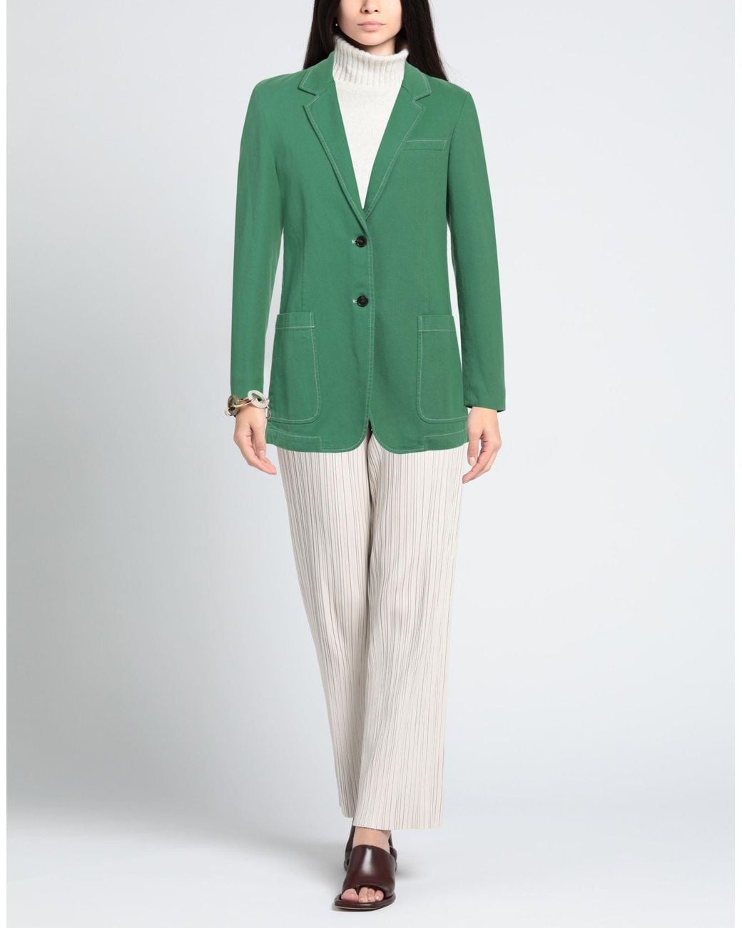 Blazer MSGM en coloris Green