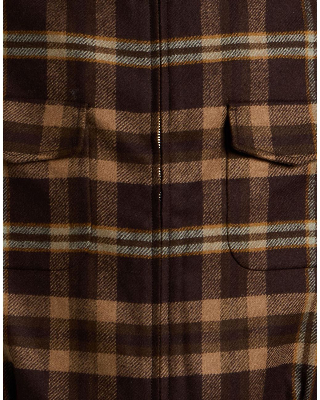 Random Identities Brown Jacket Wool for men
