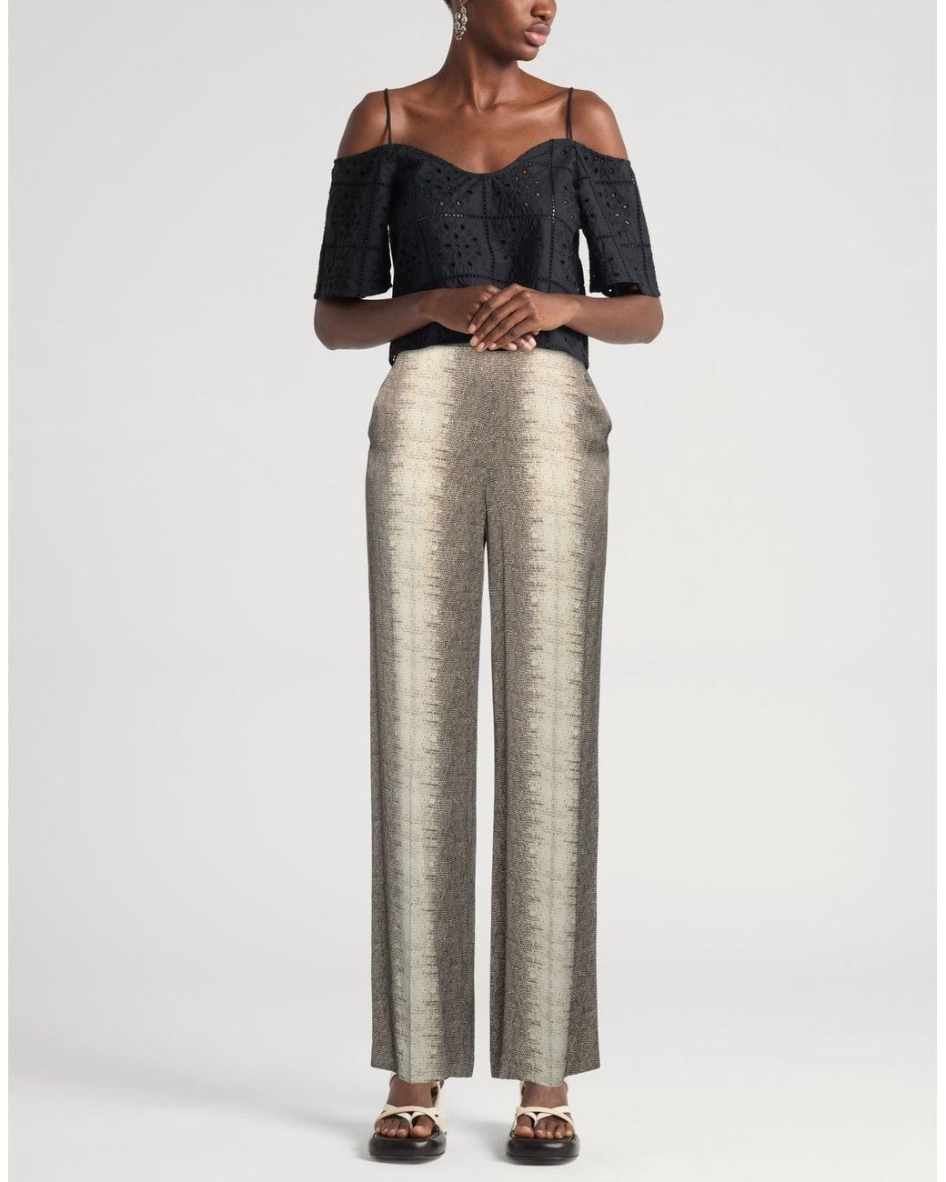 Twinset Gray Trouser