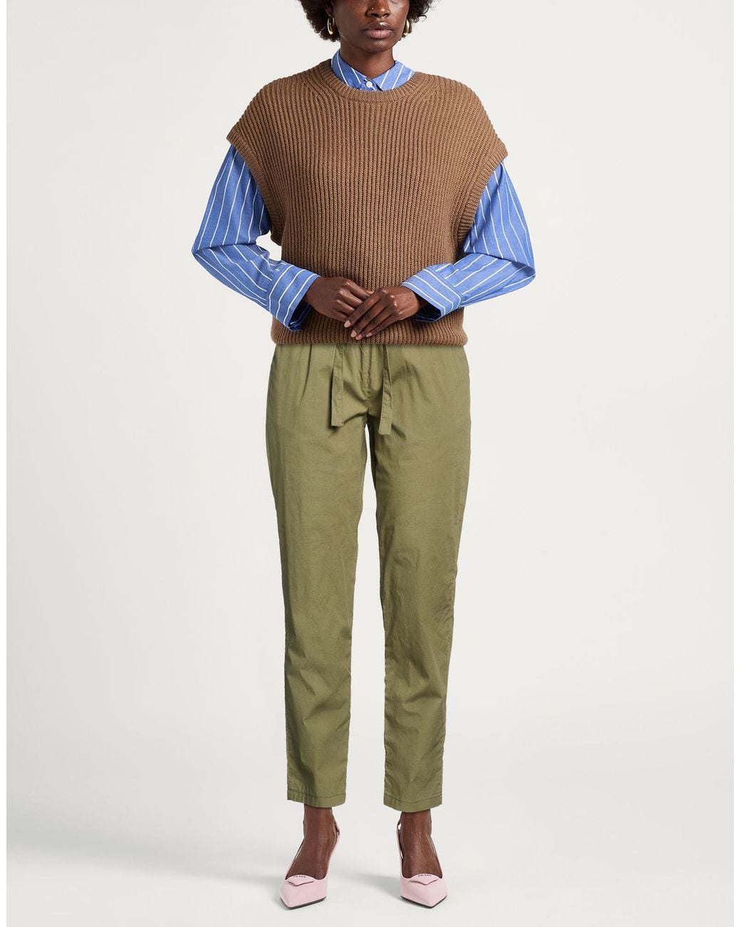 Alpha Studio Green Trouser