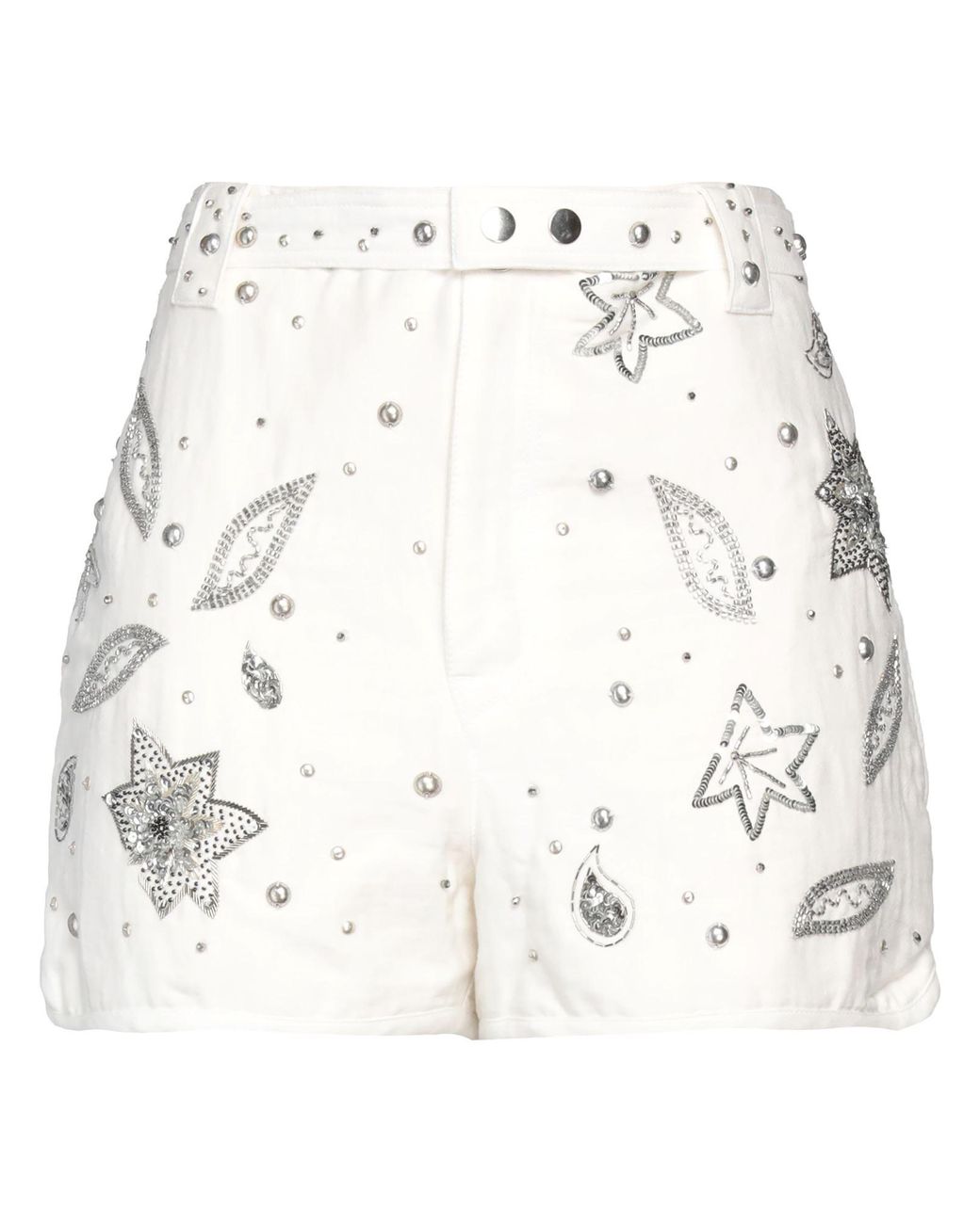 Isabel Marant White Shorts & Bermuda Shorts