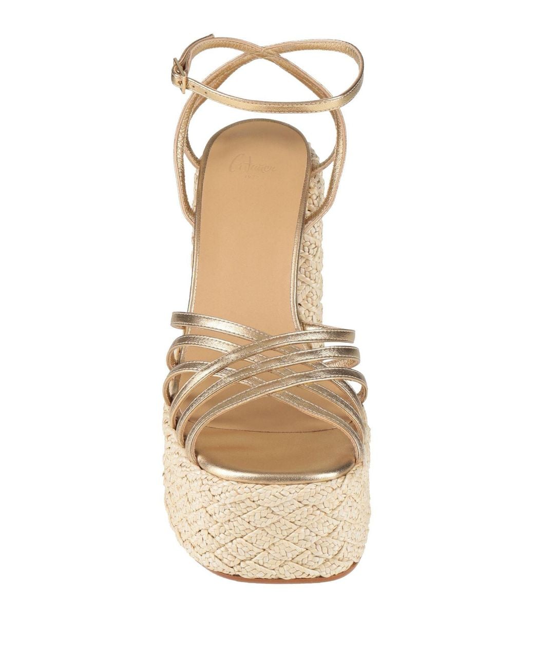 Castaner Metallic Sandals