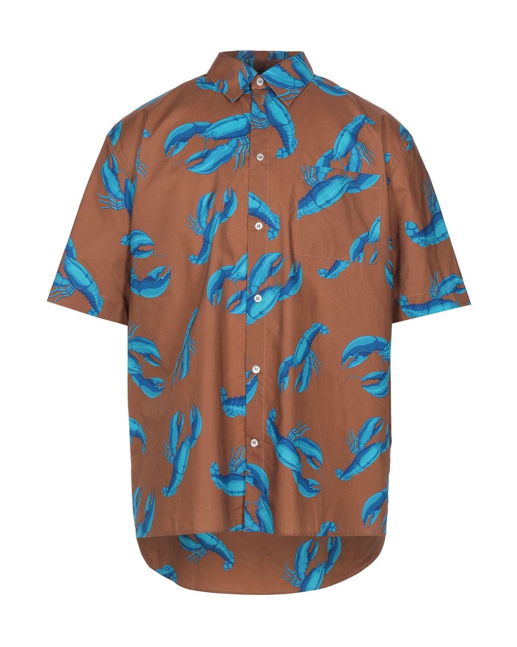 MSGM Blue Shirt for men