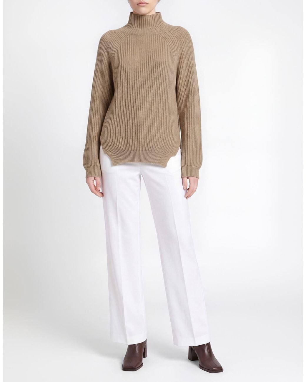 Aragona Natural Turtleneck