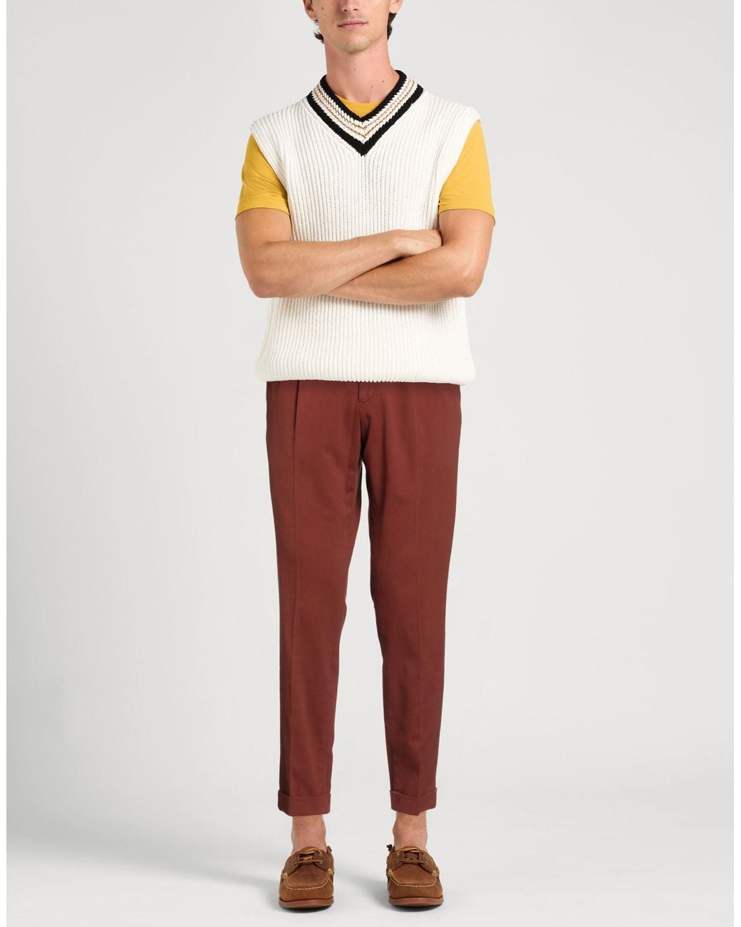 Drumohr Red Pants for men