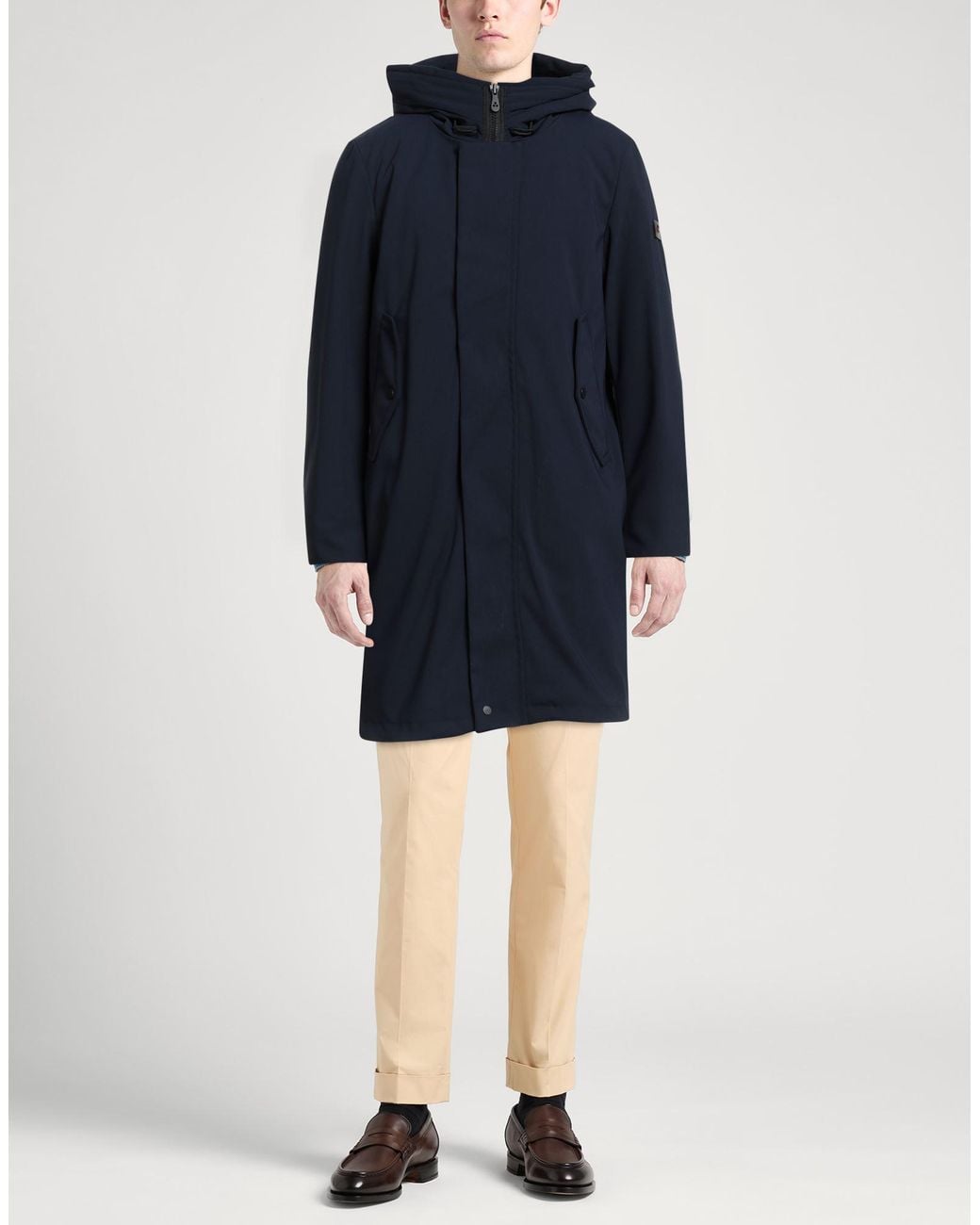 Peuterey Blue Coat for men
