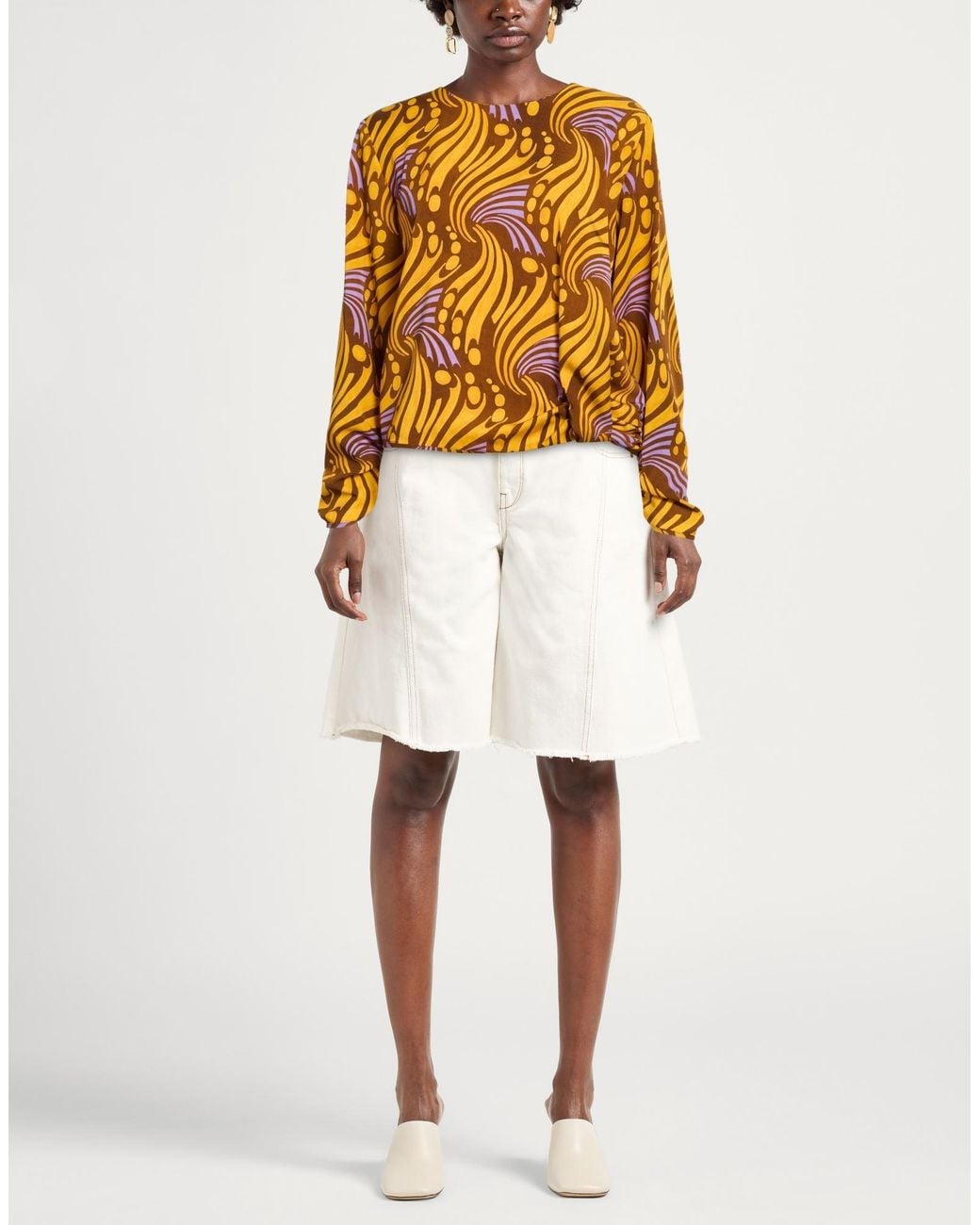 Maliparmi Metallic Top Polyester, Elastane