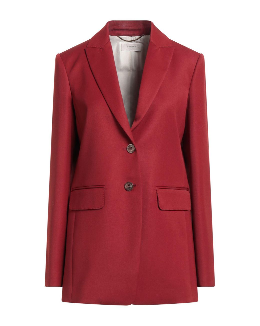 Agnona Red Blazer
