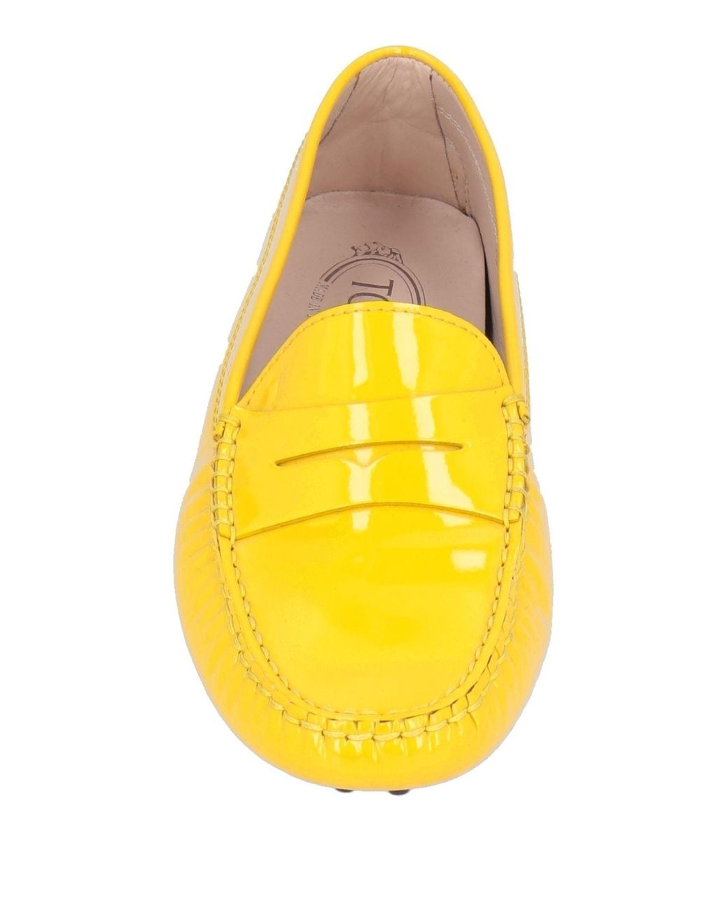 Tod's Yellow Loafer