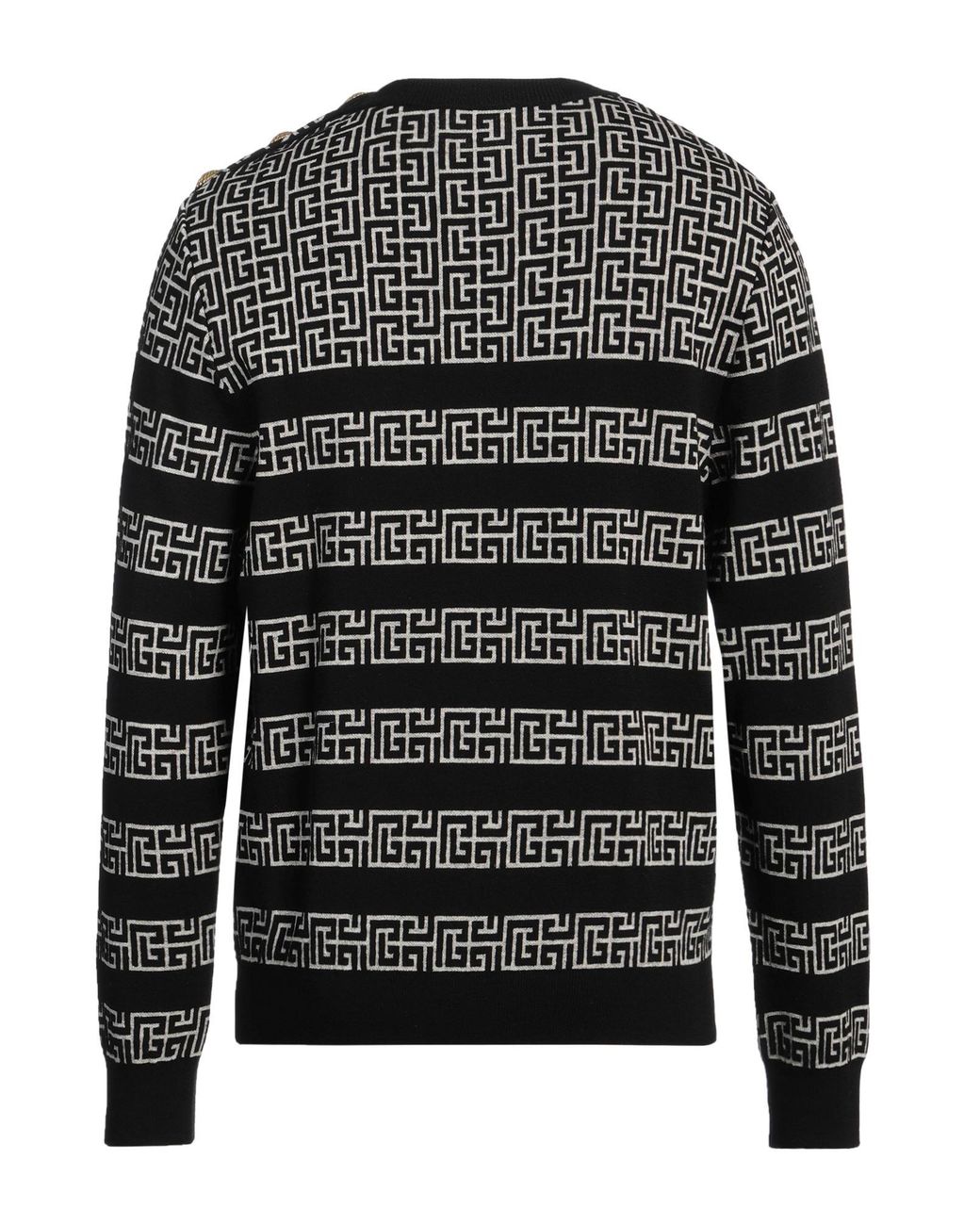 Pullover Balmain pour homme en coloris Black