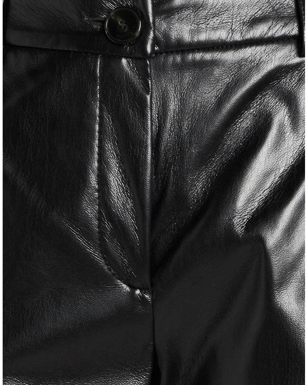 Cristinaeffe Black Pants Polyester, Elastane