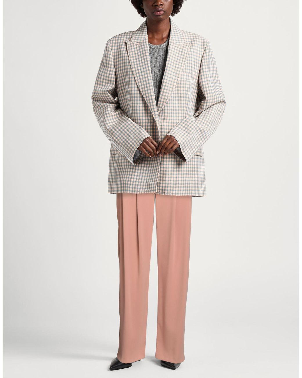 Pinko Multicolor Pants Polyester, Elastane