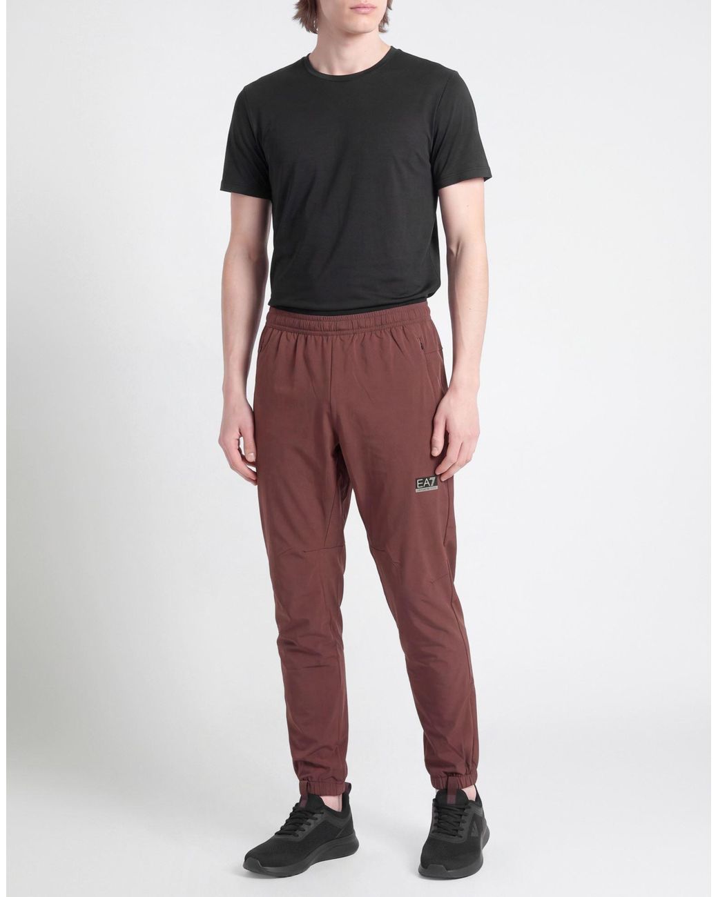 EA7 Purple Trouser for men