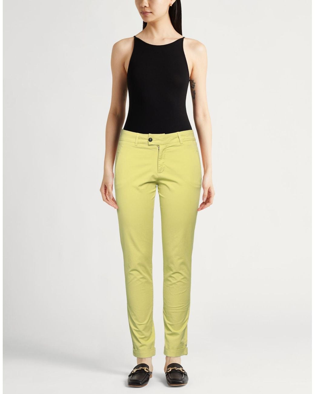 Peuterey Yellow Trouser