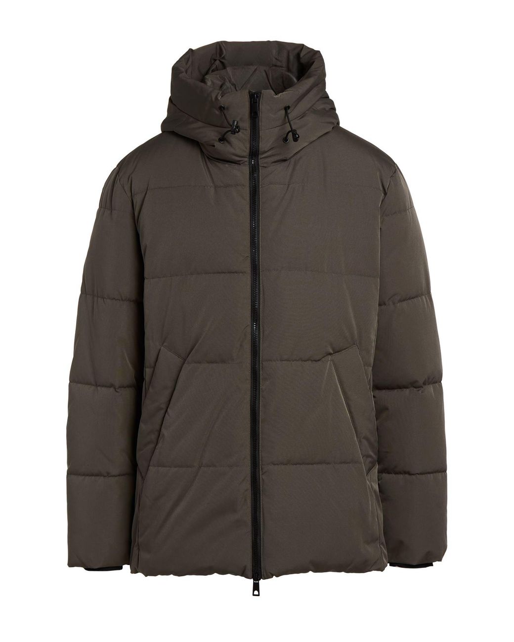 ADHOCONCEPT Brown Puffer for men