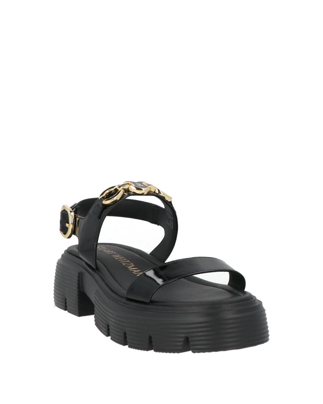 Stuart Weitzman Black Sandale