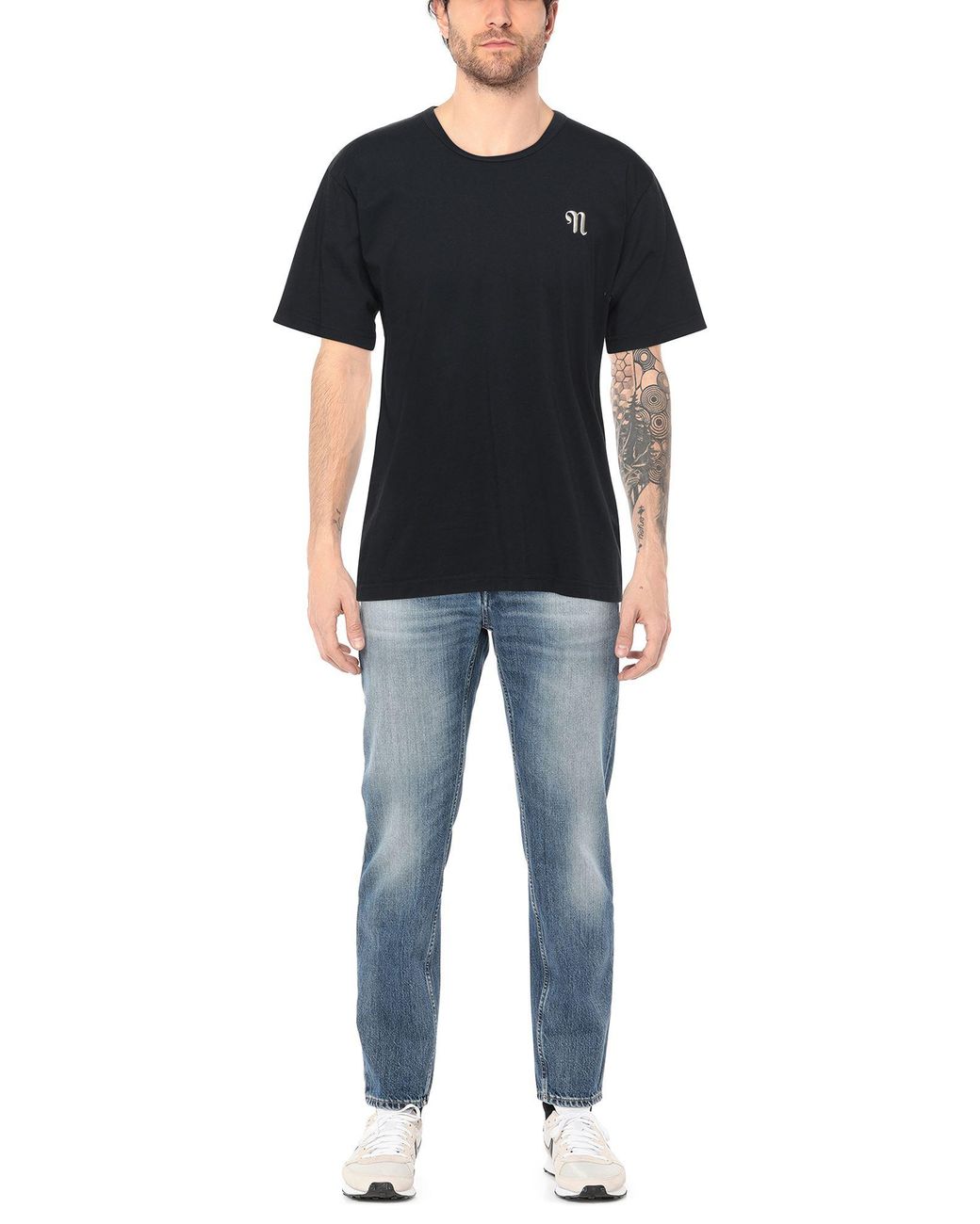 Nanushka Black T-Shirts for men