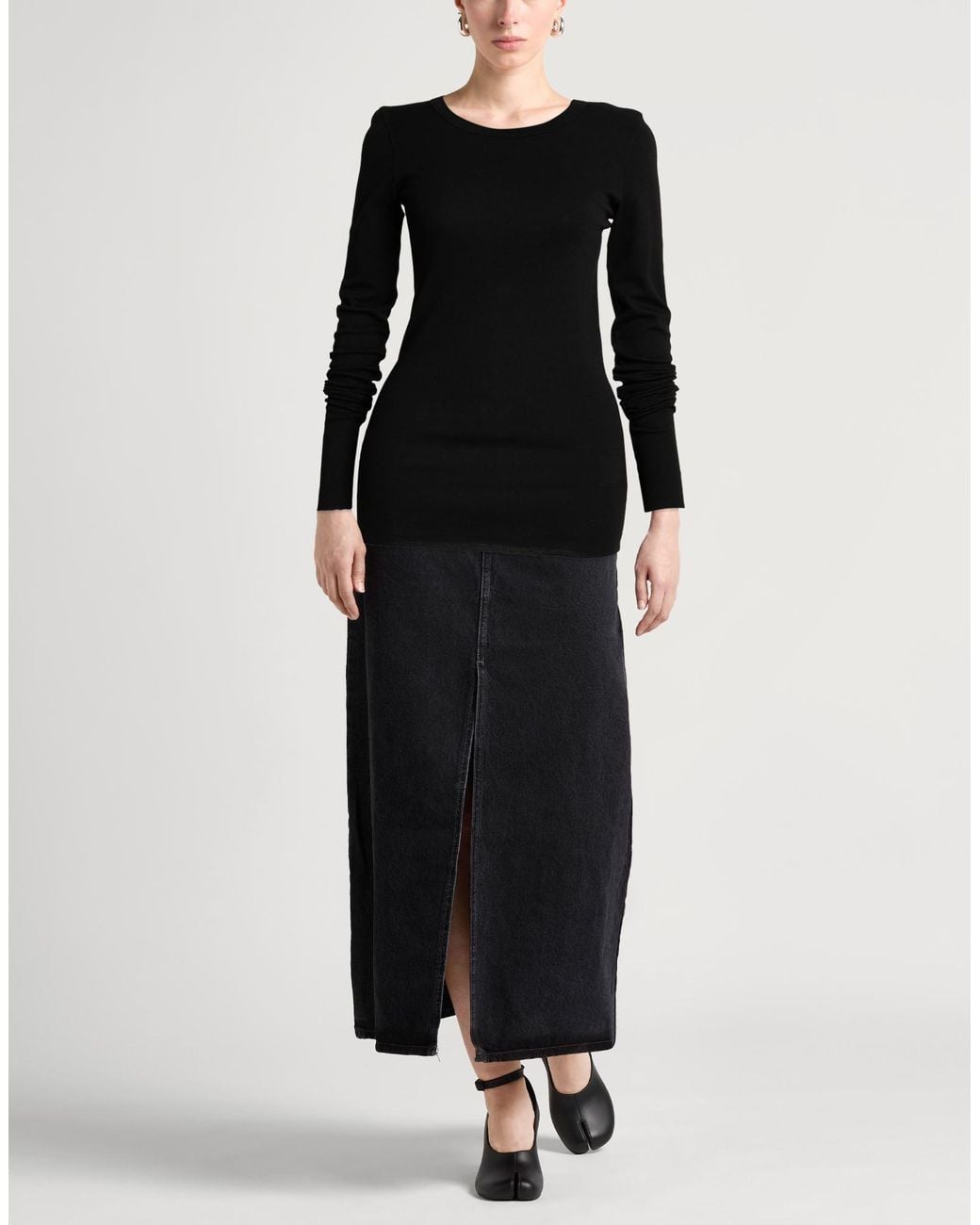 Rick Owens Black T-Shirt Cotton