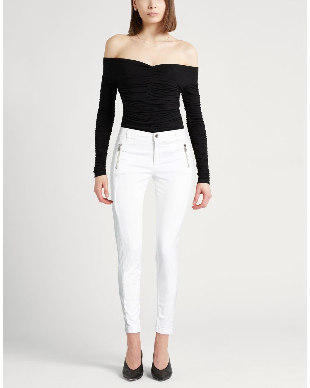 Liu Jo White Trouser