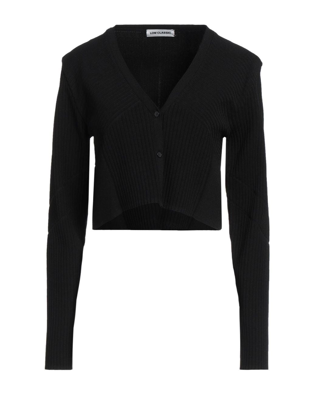 Low Classic Black Cardigan Rayon, Elastane
