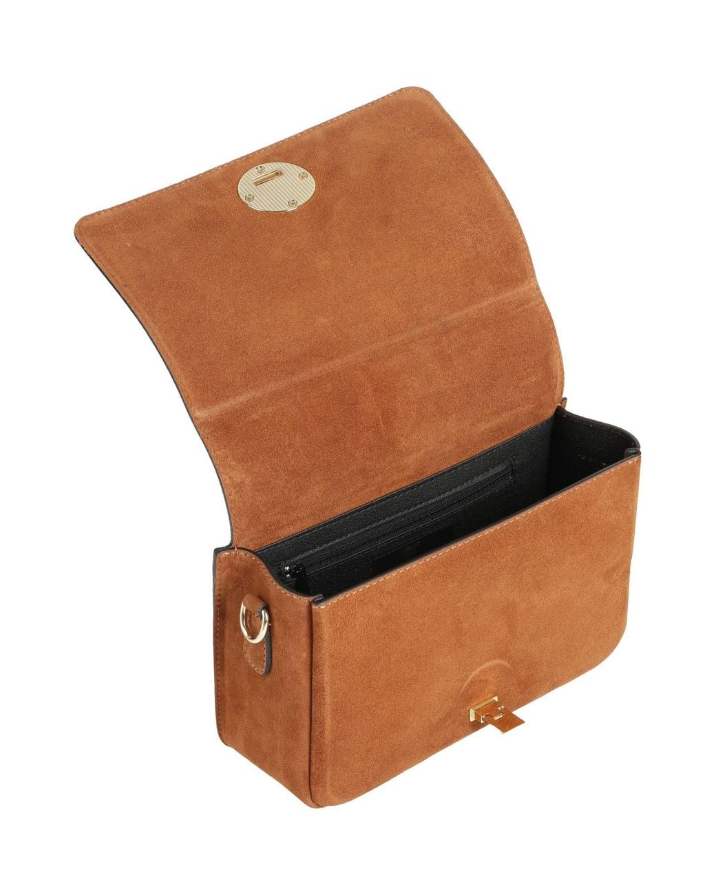 Laura Di Maggio Brown Cross-Body Bag Leather