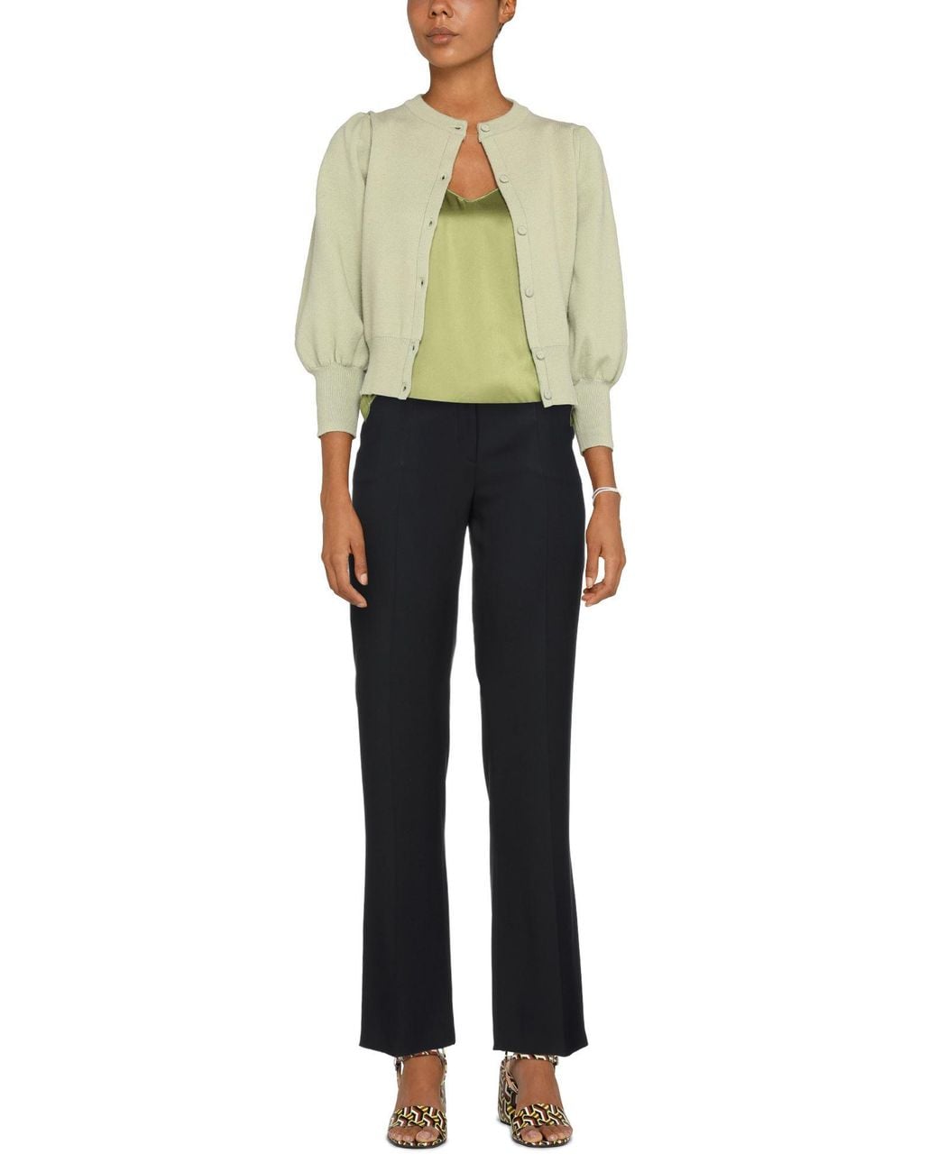 Alberta Ferretti Blue Trouser