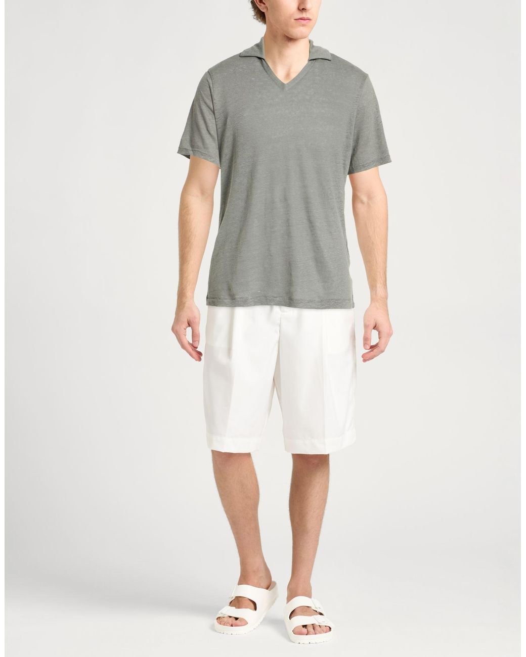 Rag & Bone Gray Polo Shirt for men