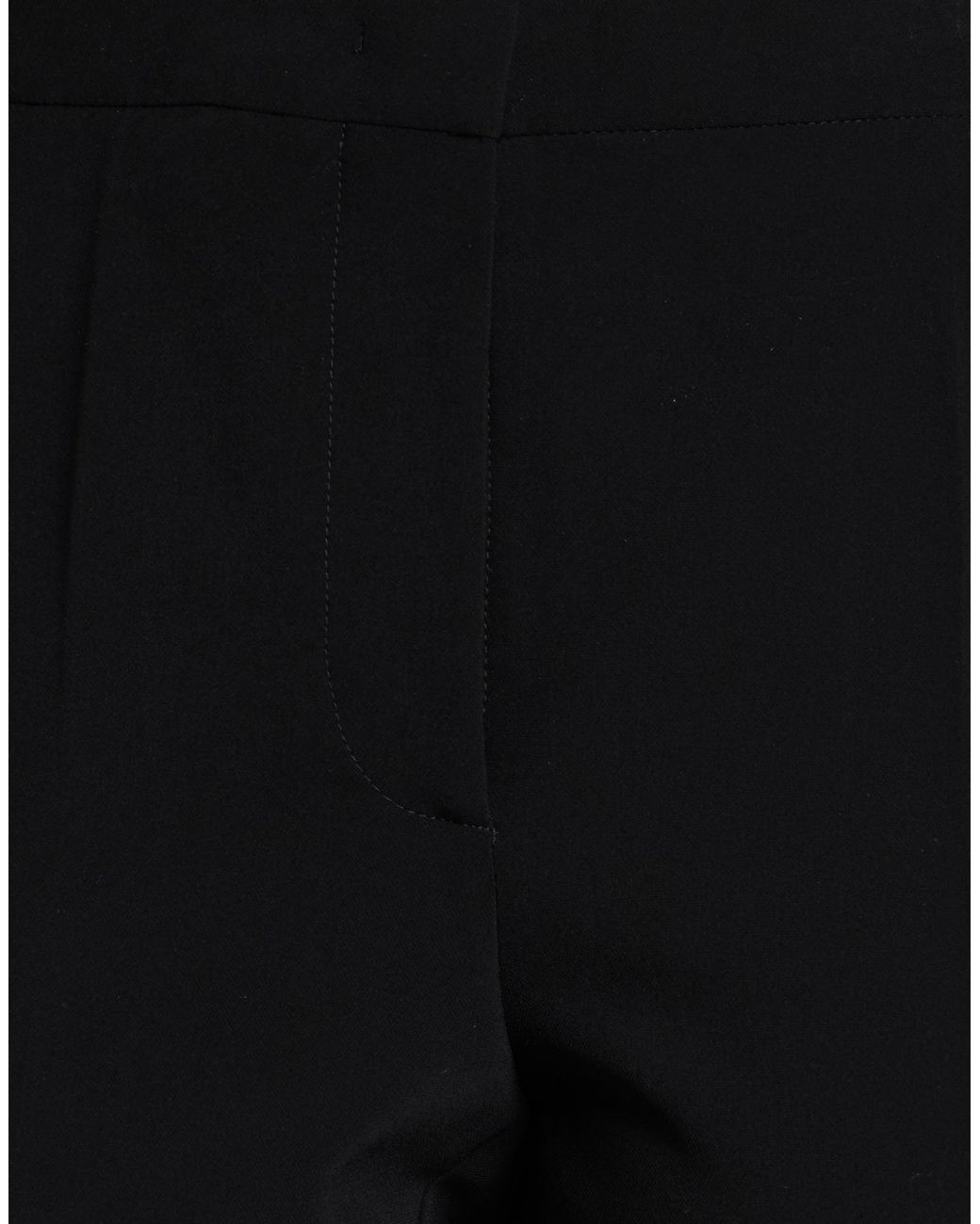 Moschino Black Pants Polyester, Polyurethane