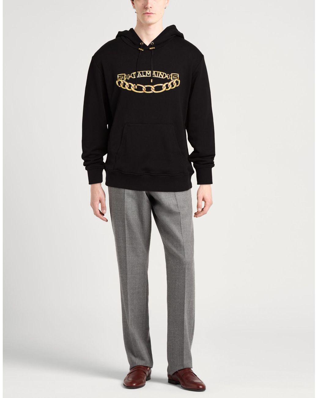 Balmain Black Sweatshirt for men