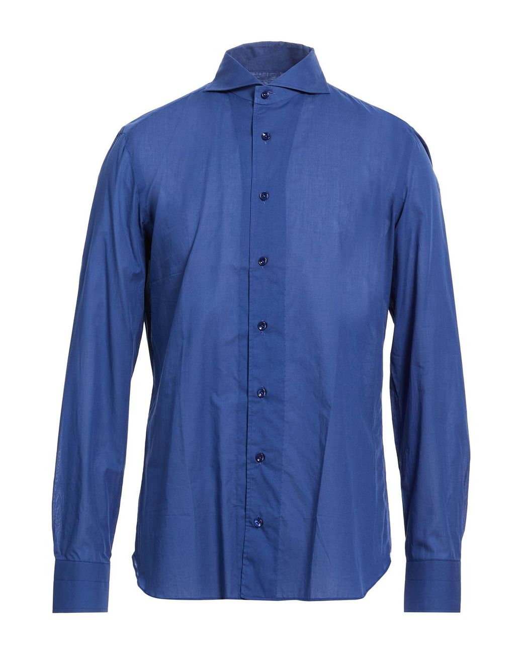 Truzzi Blue Shirt Cotton for men