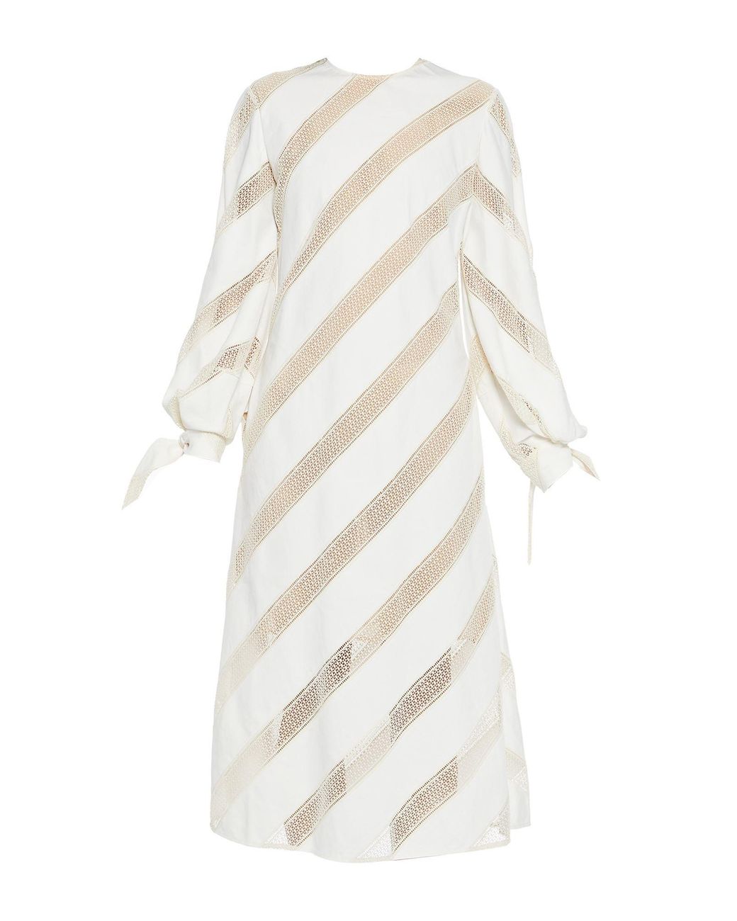 Stella McCartney White Midi Dress