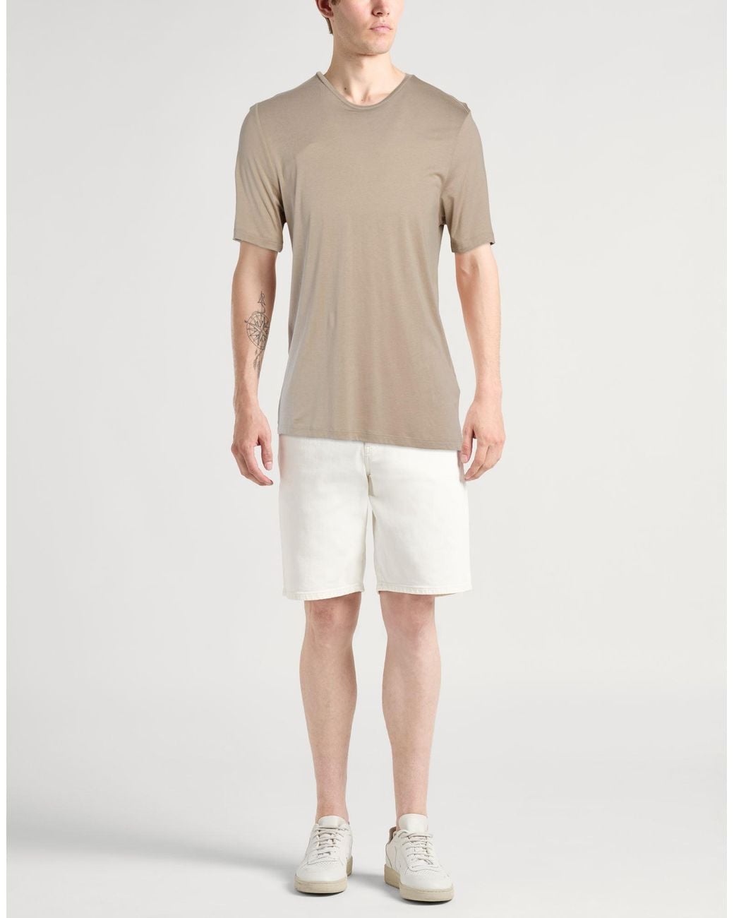 Majestic Filatures Natural T-Shirt for men