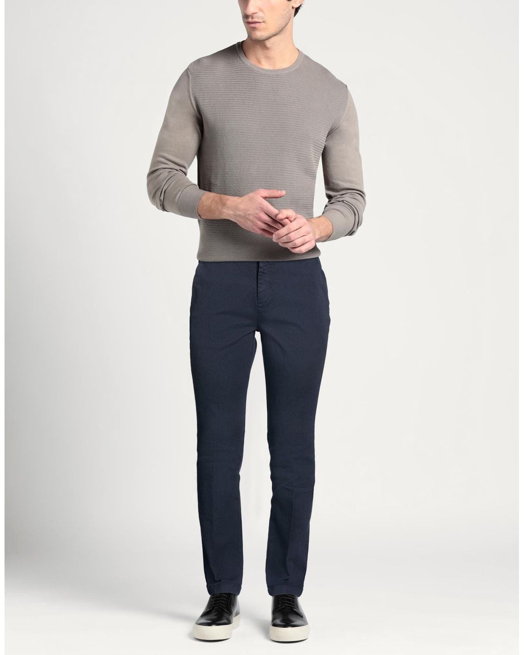 Cruna Blue Pants for men