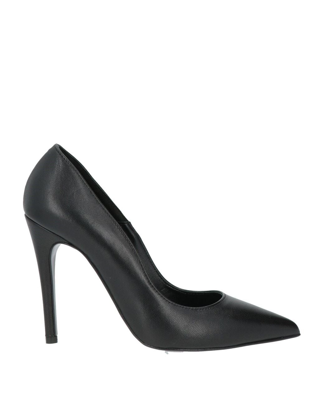 PAOLO MATTEI Black Pumps Leather