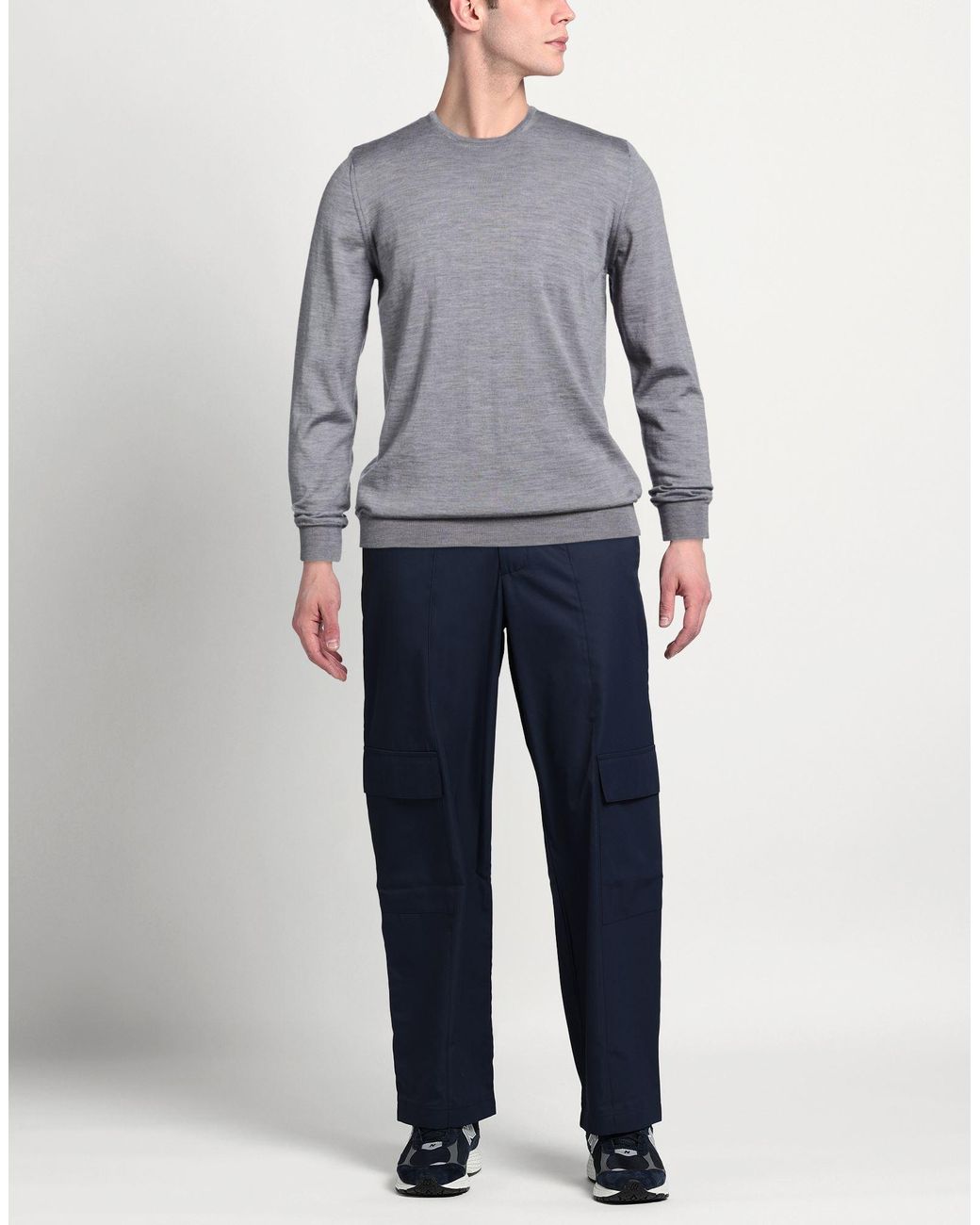 Drumohr Gray Jumper for men