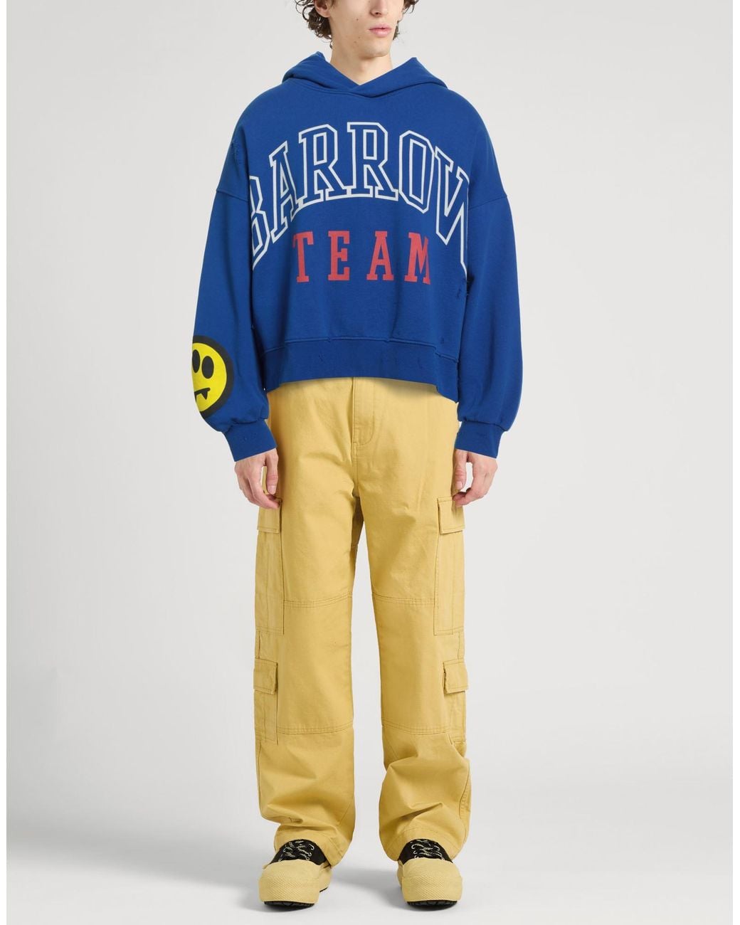 Barrow Blue Sweatshirt for men