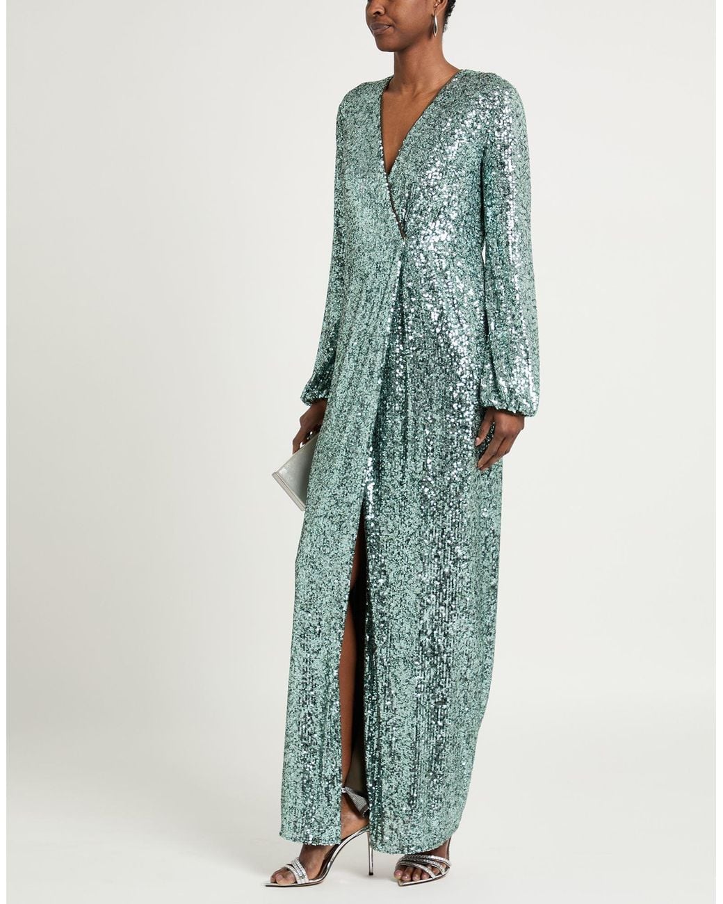 Pinko Green Maxi Dresses