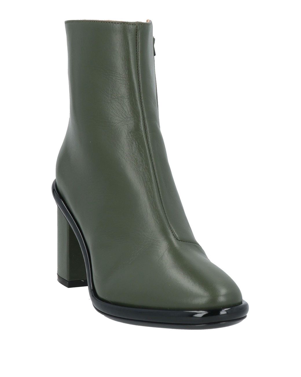 Roberto Festa Green Ankle Boots Leather